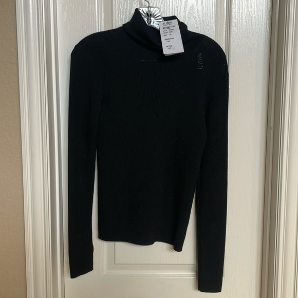 St. John cowl neck sweater. NWT